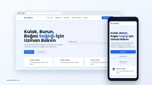 KBB Doktor Teması responsive desktop and mobile preview
