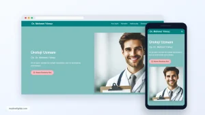 Ürolog Anasayfası responsive desktop and mobile preview
