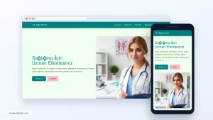 Jinekolog Anasayfası responsive desktop and mobile preview