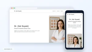 İç Hastalıkları Uzmanı Anasayfası responsive desktop and mobile preview