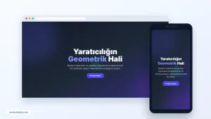 Yaratıcılığın Geometrik Hali responsive desktop and mobile preview