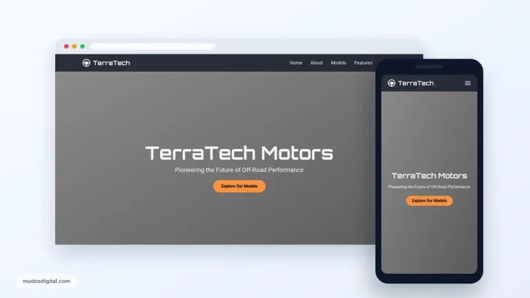 TerraTech Motors: Pioneering the Future of Off‐Road Performance responsive desktop and mobile preview